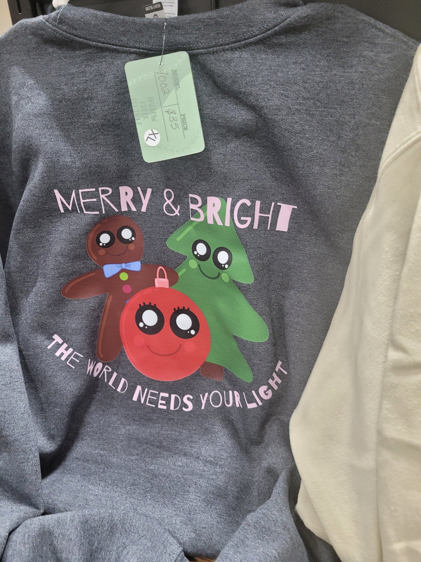 Merry bright sweatshirt