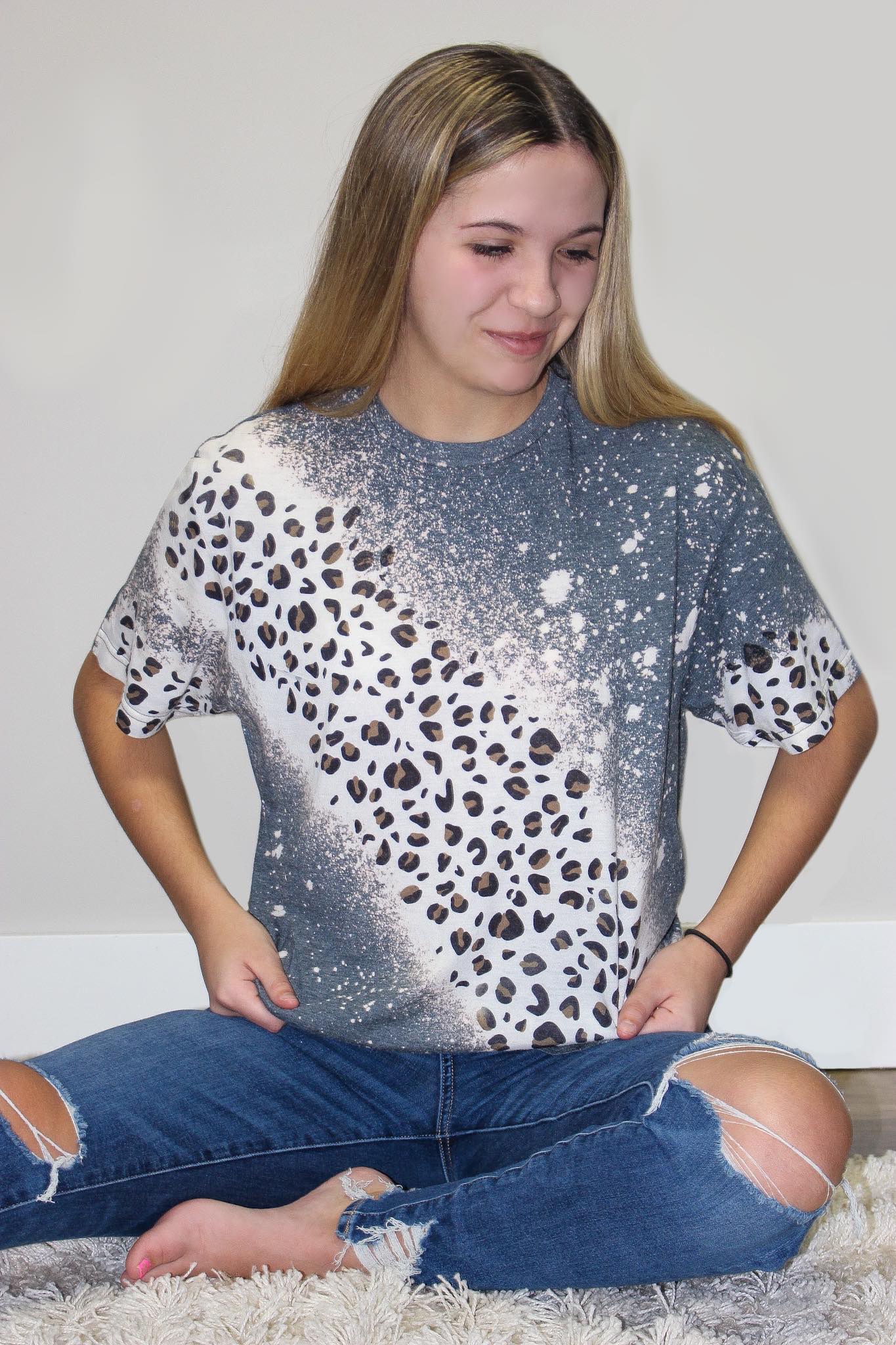 Cheetah printed T-Shirt