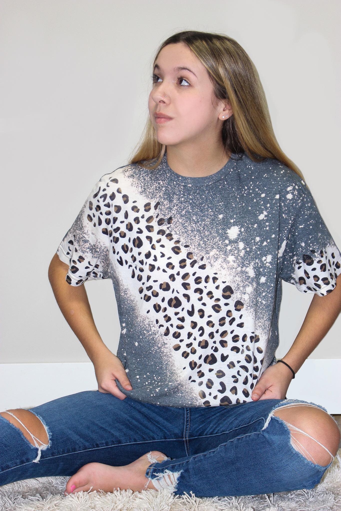Cheetah printed T-Shirt